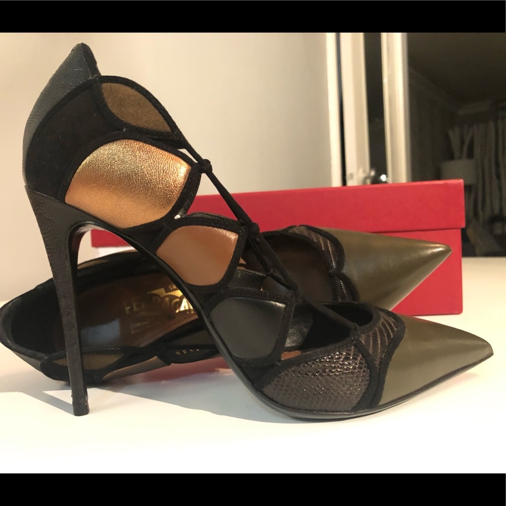 Salvatore Ferragamo - FELISIA FORET Pumps EU 39 - Picture 4 of 10
